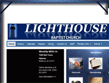 Tablet Screenshot of lighthousehuntsville.org
